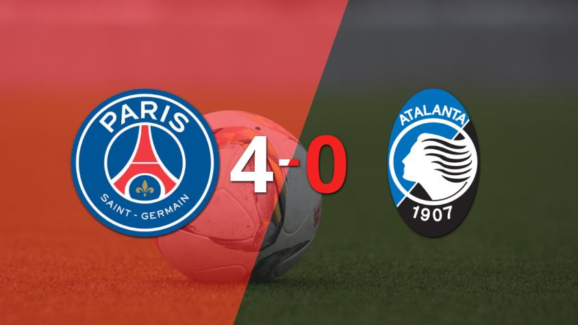 PSG fue imparable y goleó 4 a 0