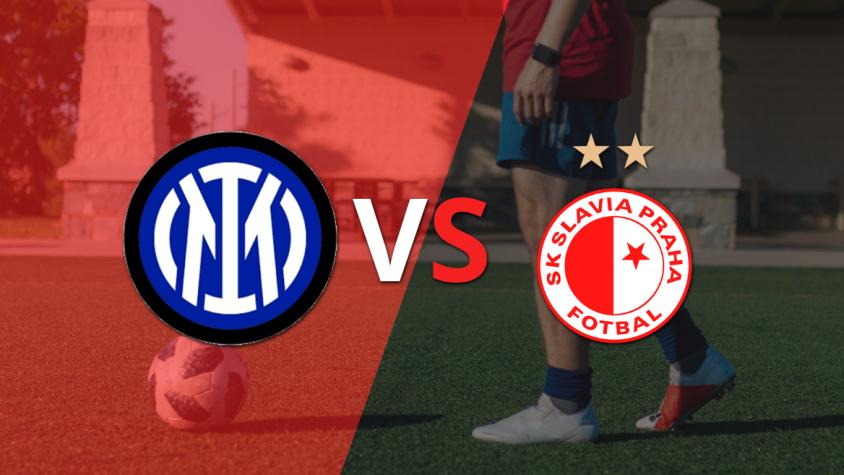 Por la fecha 2, Inter recibirá a Slavia Praga