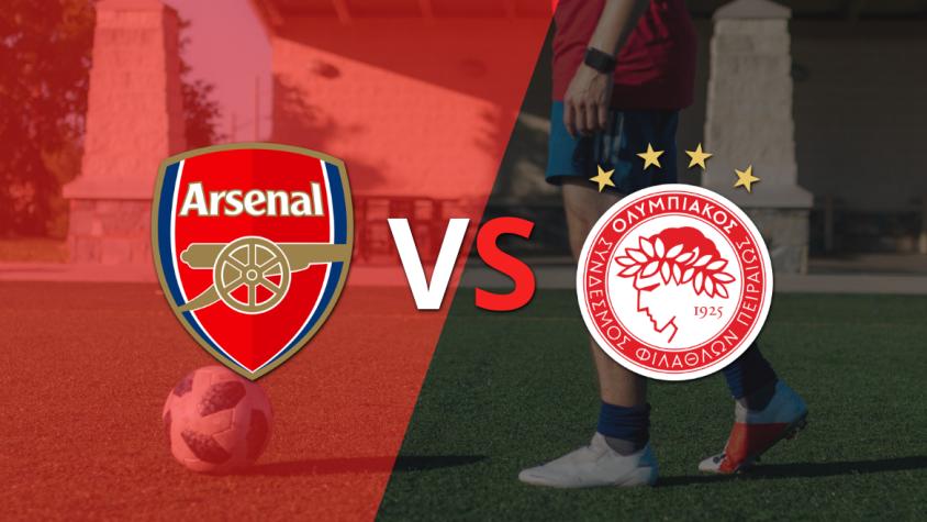 EN VIVO: Arsenal vence a Olympiacos por 1 a 0