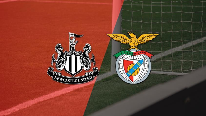 EN VIVO: Al descanso: Newcastle United gana 1-0 a Benfica