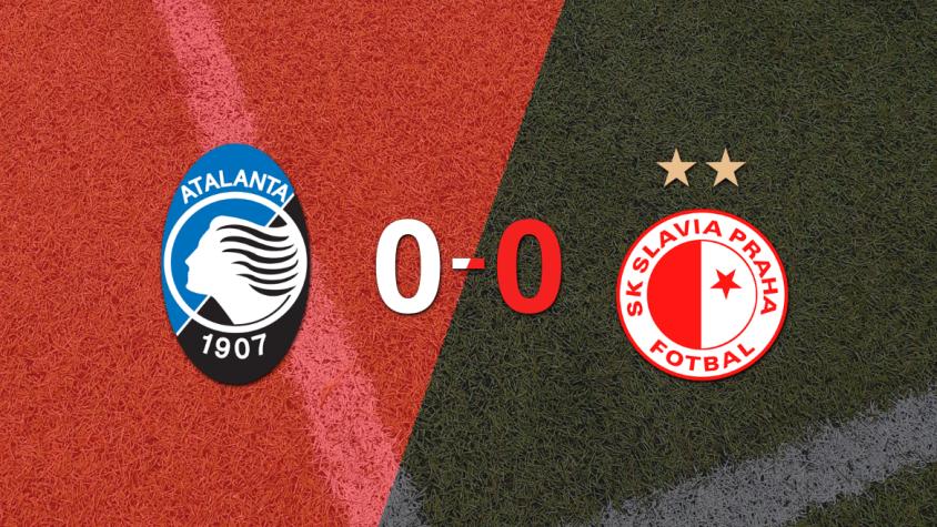 Atalanta y Slavia Praga no se hicieron daño y empataron sin goles