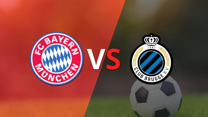 EN VIVO: Termina el primer tiempo con una victoria para Bayern Múnich vs Club Brugge por 3-0