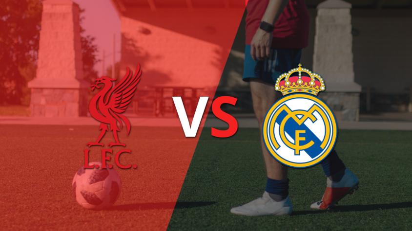 EN VIVO: Comenzó el partido entre Liverpool y Real Madrid: 0-0 en el inicio