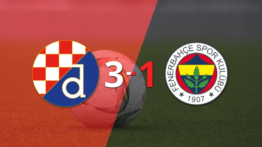 Doblete de Dion Beljo en el triunfo 3-1 de Dinamo Zagreb frente a Fenerbahçe