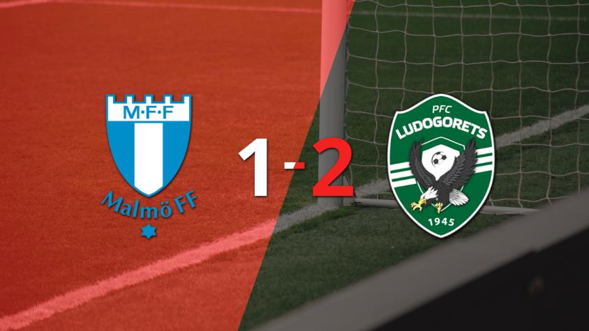 Malmö se quedó con las manos vacías ante Ludogorets y perdió por 2 a 1