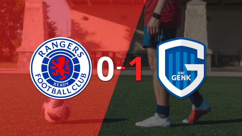 A KRC Genk no le sobró nada, pero venció a Rangers por 1 a 0