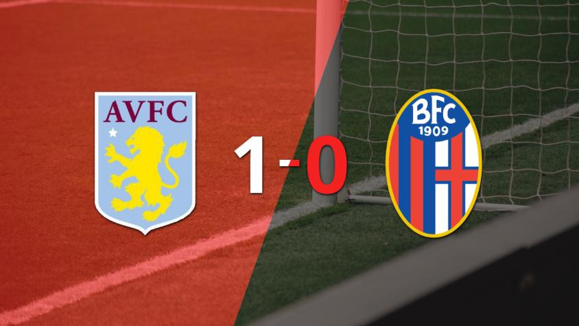 Con un solo gol, Aston Villa derrotó a Bologna en el estadio Villa Park