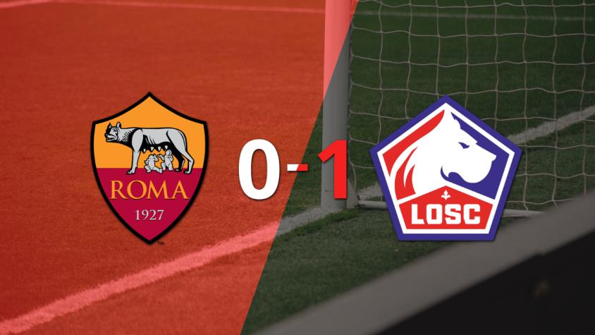 Roma sufrió una derrota por 1-0 ante Lille con el gol de Hákon Haraldsson