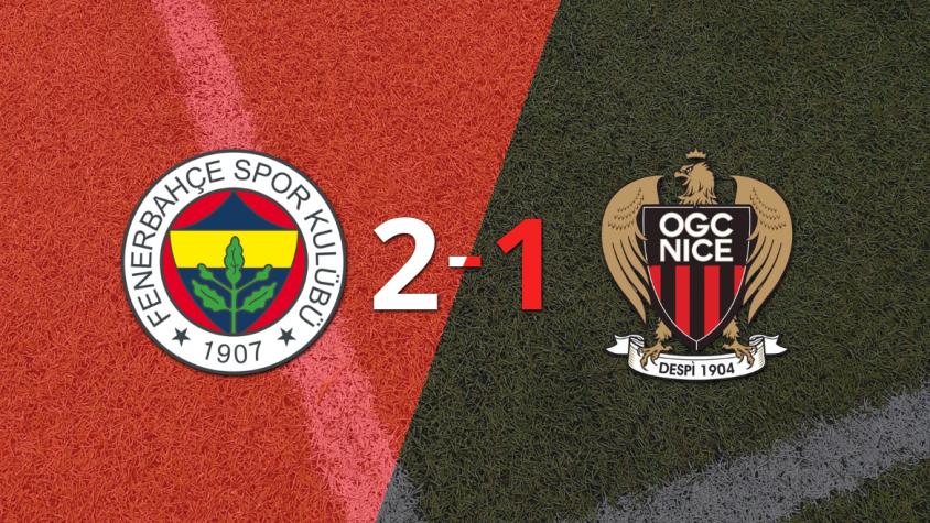 Fenerbahçe superó 2-1 a Nice con dos tantos de Kerem Aktürkoglu
