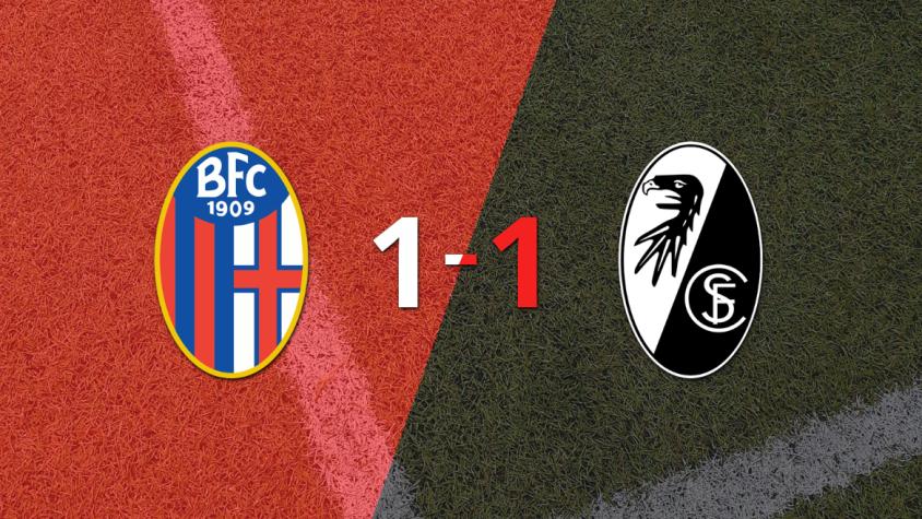 Bologna y Friburgo empataron 1 a 1