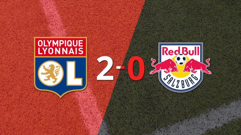 Red Bull Salzburgo cayó derrotada ante Olympique Lyon por 2-0