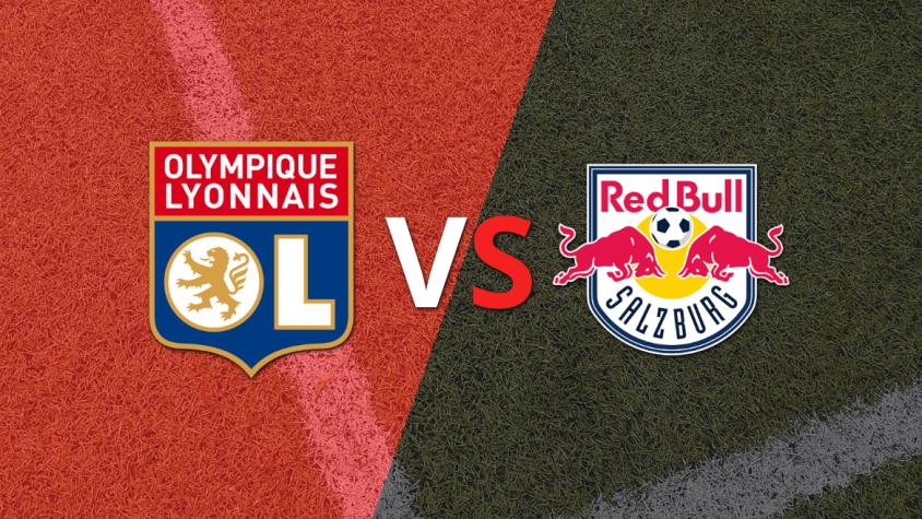 Olympique Lyon se enfrenta ante la visita Red Bull Salzburgo por la fecha 2