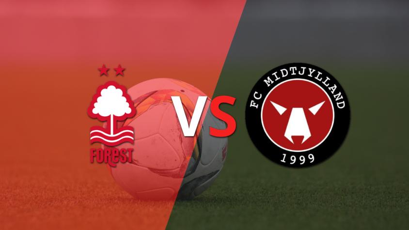 EN VIVO: Segundo gol de Midtjylland, que le gana a Nottingham Forest por 2 a 1