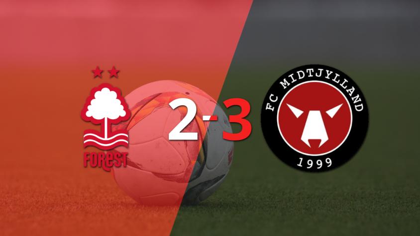 Emocionante victoria de Midtjylland sobre Nottingham Forest con un 3 a 2