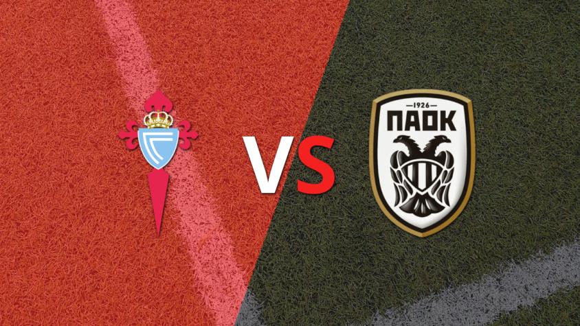 EN VIVO: Están jugando Celta y PAOK: 0-0 por la fecha 2 de la Europa League