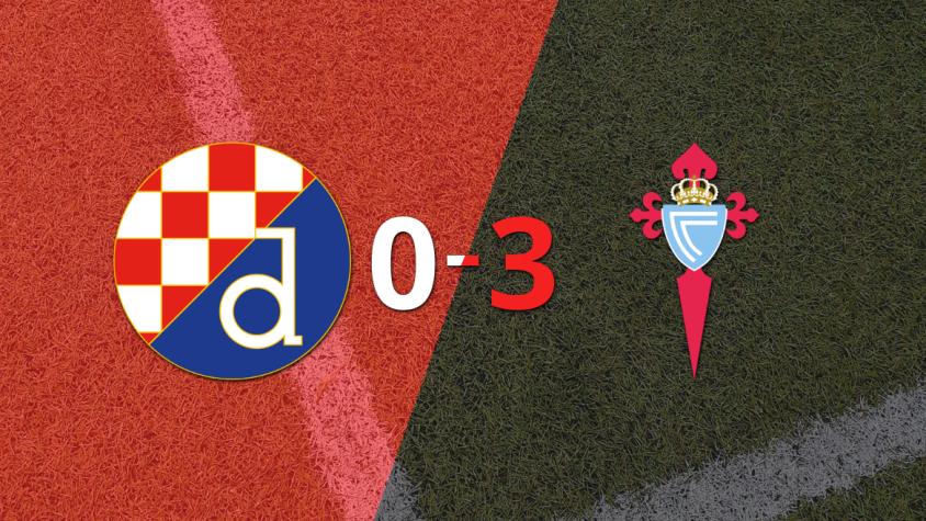 Celta goleó 3-0 a Dinamo Zagreb con doblete de Pablo Duran