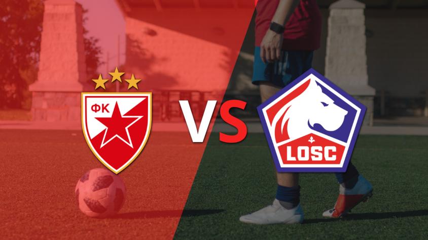 EN VIVO: Estrella Roja avanza 1 a 0 ante Lille en el estadio Marakana