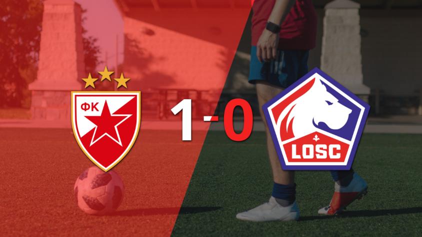 Lille no pudo con Estrella Roja y cayó 1-0 por un penal