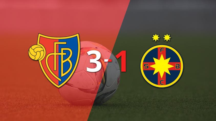 Xherdan Shaqiri sentenció el triunfo 3-1 de FC Basel ante FC Steaua Bucarest con doblete