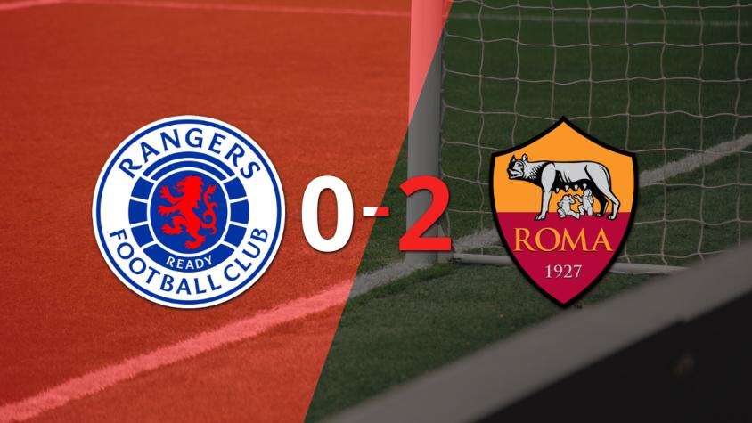 Roma domina y gana con un sólido 2-0 a Rangers
