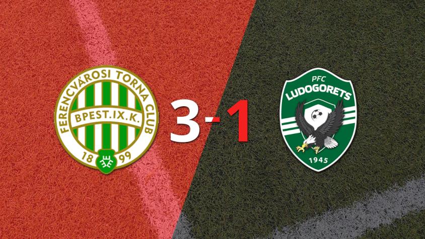 Gran victoria de Ferencváros sobre Ludogorets por 3-1